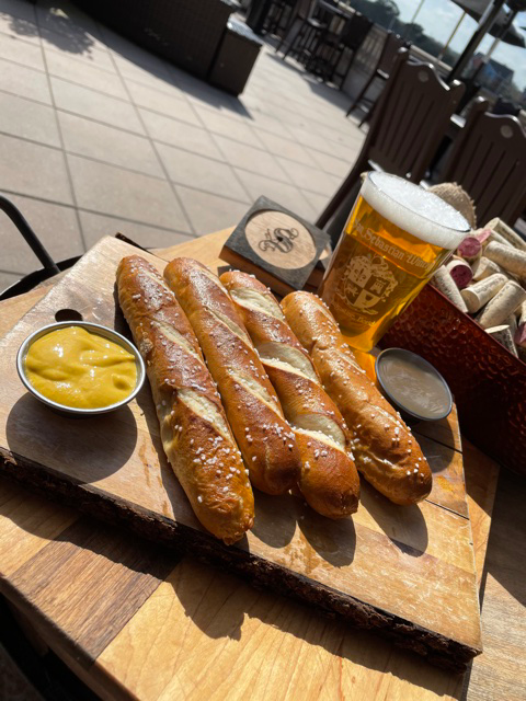 Image of pretzels and cheese