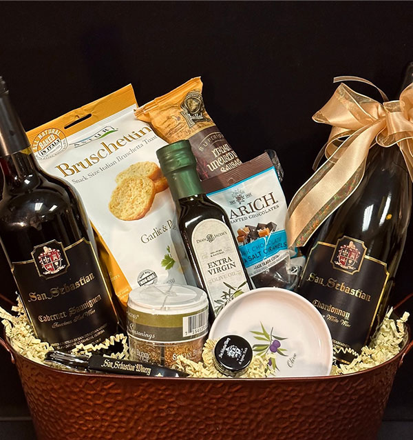 Bread Lovers wine basket