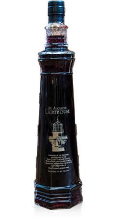 Bottle of St. Augustine Lighthouse wine